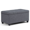 Sienna - Upholstered Storage Ottoman Bench Sienna - Upholstered Storage Ottoman Bench