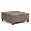 Harrison - Upholstered Coffee Table Storage Ottoman