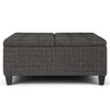 Harrison - Upholstered Coffee Table Storage Ottoman