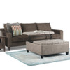 Harrison - Upholstered Coffee Table Storage Ottoman