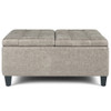 Harrison - Upholstered Coffee Table Storage Ottoman