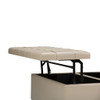 Harrison - Upholstered Coffee Table Storage Ottoman