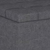 Harrison - Upholstered Coffee Table Storage Ottoman