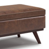 Owen - Lift Top Large Coffee Table Storage Ottoman, Mid Century Style Owen - Lift Top Large Coffee Table Storage Ottoman, Mid Century Style