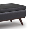 Owen - Lift Top Large Coffee Table Storage Ottoman, Mid Century Style Owen - Lift Top Large Coffee Table Storage Ottoman, Mid Century Style