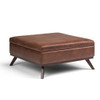 Owen - Multifunctional Square Coffee Table Storage Ottoman