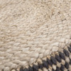 Larissa - Handcrafted Round Braided Pouf