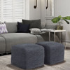 Fredrik - Handcrafted Square Pouf