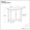 Redmond - Handcrafted Low Storage Cabinet