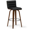 Roland - Upholstered Swivel Counter Height Stool Roland - Upholstered Swivel Counter Height Stool