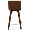 Roland - Upholstered Swivel Counter Height Stool Roland - Upholstered Swivel Counter Height Stool