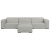 Rex - Handcrafted Sectional Sofa And Ottoman