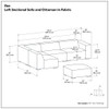Rex - Handcrafted Sectional Sofa And Ottoman
