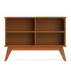 Draper - Handcrafted Low Bookcase