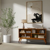 Draper - Handcrafted Low Bookcase