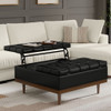 Mariah - Upholstered Lift Top Table Storage Ottoman