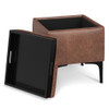 Natasha - Multifunctional Storage Ottoman With Tray Natasha - Multifunctional Storage Ottoman With Tray