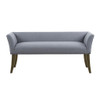 Elegant Design Bench Upholstery, Solid Wood Frame