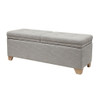 Soft Close Upholstered Storage Bench, Convenient Design Soft Close Upholstered Storage Bench, Convenient Design