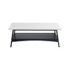 Modern Table With Extra Storage Modern Table With Extra Storage