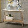 Modern Table With Extra Storage Modern Table With Extra Storage