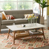 Modern Table With Extra Storage Modern Table With Extra Storage