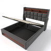 Upholstered Platform Bed With A Hydraulic Storage System, LED And USB Charging (Without Mattress) Upholstered Platform Bed With A Hydraulic Storage System, LED And USB Charging (Without Mattress)