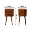 Curved Nightstand Curved Nightstand
