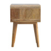 Minimalist Open Curved Nightstand