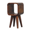 Minimalist Open Curved Nightstand Minimalist Open Curved Nightstand