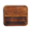 Curve Upper Slot Floating Nightstand