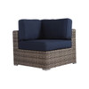 Stylish Rattan Wicker Person Seating Group With Premium Sunbrella Cushions Perfect For Outdoor Entertaining