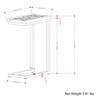 Skyler - C Side Handcrafted Table