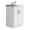 Kyle - Laundry Cabinet & Faucet And Stainless Steel Sink Kyle - Laundry Cabinet & Faucet And Stainless Steel Sink