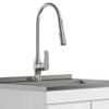 Lawrence - Laundry Cabinet With Faucet And Stainless Steel Sink Lawrence - Laundry Cabinet With Faucet And Stainless Steel Sink