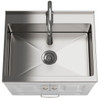 Lawrence - Laundry Cabinet With Faucet And Stainless Steel Sink Lawrence - Laundry Cabinet With Faucet And Stainless Steel Sink