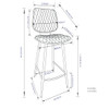 Raya - Upholstered Counter Height Stool (Set of 2)