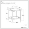 Skyler - Handcrafted Multipurpose Table