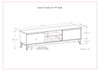 Lennon - Handcrafted Low TV Stand