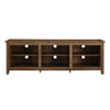 Modern Transitional 3 Shelf Open Storage TV Stand
