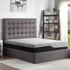 Renew - 11" Cooling Fast Responding Latex Foam Mattress - Gray