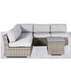 Wicker Sectional Sofa With Cushions And Table Wicker Sectional Sofa With Cushions And Table