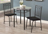 Dining Table Set Small Round 3 Pieces Set Dining Table Set Small Round 3 Pieces Set