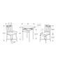 Dining Table Set Small Round 3 Pieces Set Dining Table Set Small Round 3 Pieces Set