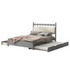 Storage Platform Bed With 2 Big Drawers & Trundle