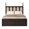 Platform Bed With With 2 Big Drawers With Trundle