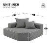 Frame For Oversized Modular U Shaped Sectional, Floor Couch Convertible Compressed Couch Spacious Foam Filled Sofa Frame For Oversized Modular U Shaped Sectional, Floor Couch Convertible Compressed Couch Spacious Foam Filled Sofa