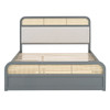 Platform Bed With Trundle And 2 Drawers