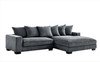 Luxe - Oversized 2 Piece Sectional Couches For Living Room, L Shaped Sofa With Chaise