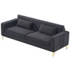 Aesthetic 3 Seater Couch With Classic Modern Appeal And Luxurious Soft Comfort